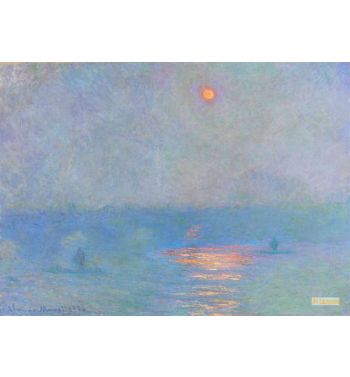 Houses Of Parliament Effect Of Sunlight In The Fog 1899-1901