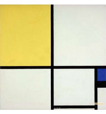 Composition With Blue And Yellow, Composition With Blue And Ye