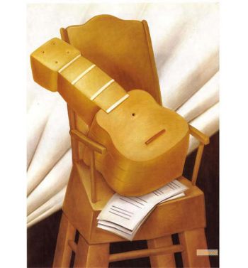 Guitar And Chair, 1983