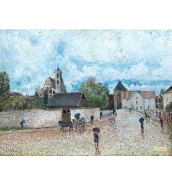 Moret Sur Loing The Rain 1887 88