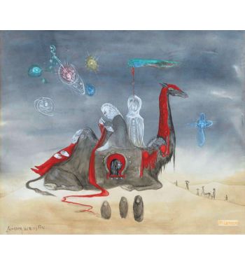 Woman in the Desert