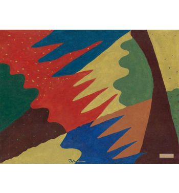 Space Divided By Line Motive, 1943