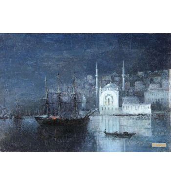 Constantinople By Night 1886