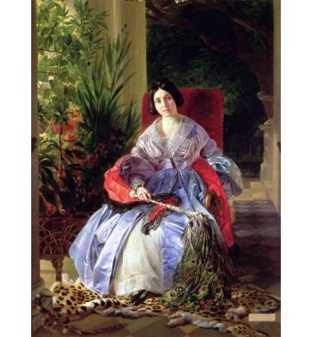 Portrait Of The Princess Elizavetta Pavlovna Saltykova 1802 6