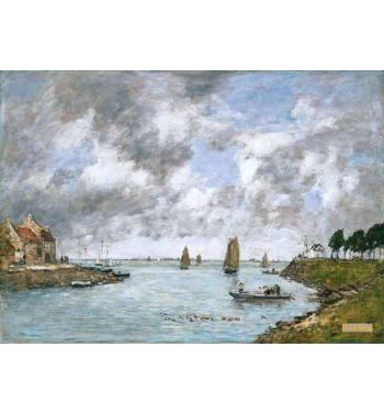 The Mouth Of The River Somme St Valery Sur Somme 1891