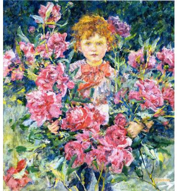 Red Peonies