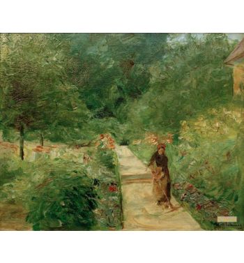 The Kitchen Garden In Wannsee To The West
