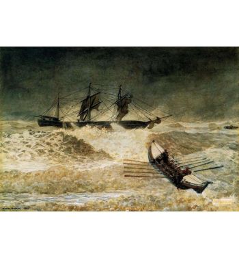 The Wreck Of The Iron Cloud 1881