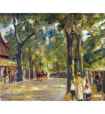 Figures On The Grosse Seestrasse In Wannsee