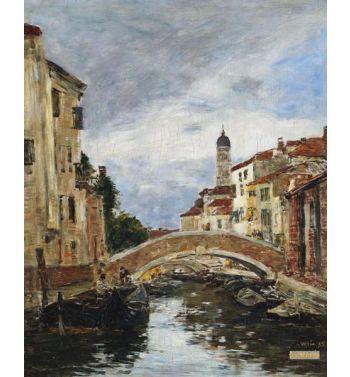 A Small Venetian Canal 1895