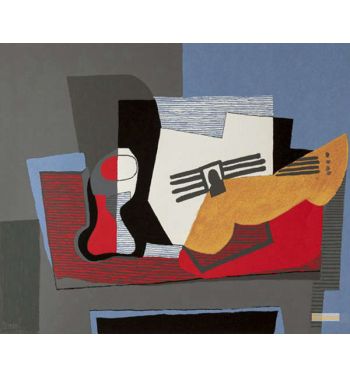 Still Life On Guitar 1922