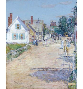 East Gloucester End Of The Trolley Line 1895