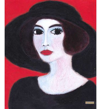 Woman With A Large Hat