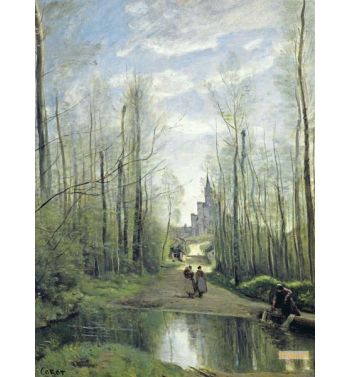 The Church At Marissel 1866