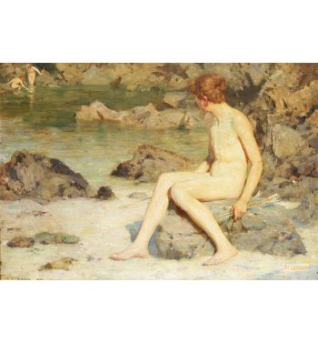 Cupid And Sea Nymphs, 1899