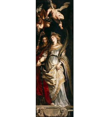 Raising Of The Cross Exterior Triptych Altarpiece Right Panel