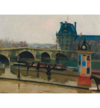 The Royal Bridge In Gray Weather, 1905