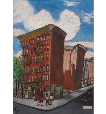 Building In Harlem, 1945