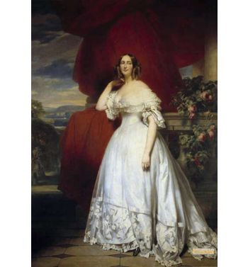 Portrait In Foot Of The Sister Of Marechal Berthier