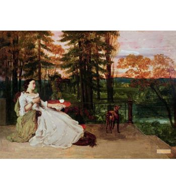 Woman Of Frankfurt 1858