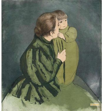 Peasant Mother And Child