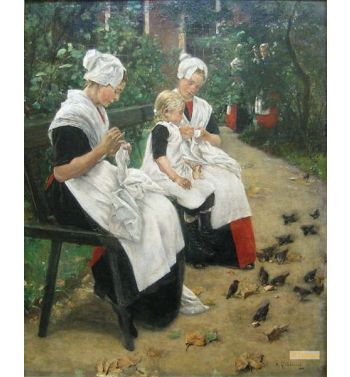 Girl In The Garden