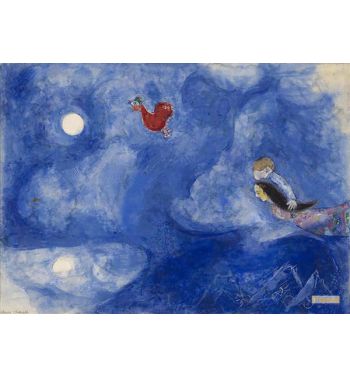 Aleko And Zemphira By Moonlight, Decor For Aleko