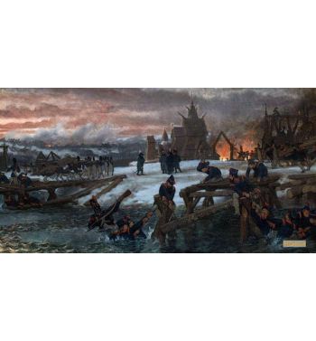 The Crossing Of The River Berizina 1812