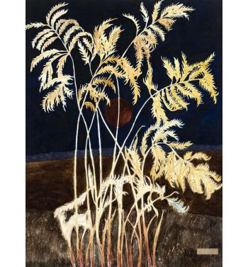 Ferns With Red Sun, 1930