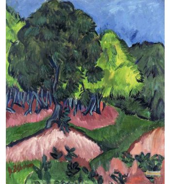 Landscape With Chestnut Tree, 1913