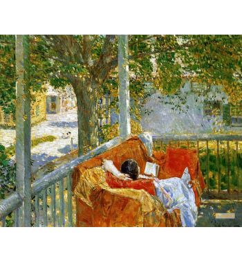 Couch On The Porch Cos Cob 1914