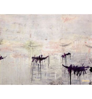 Untitled, A Painting In 3 Parts, - 1992