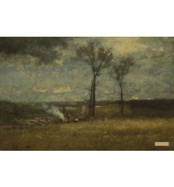 Brush Burning 1884