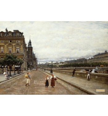 Early Morning Along The Seine