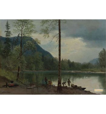 Campers With Canoes