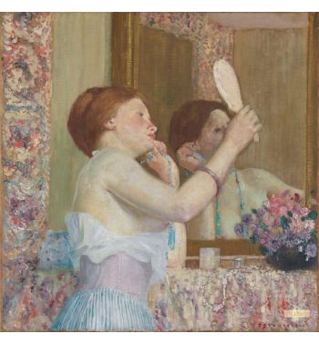 Woman With A Mirror