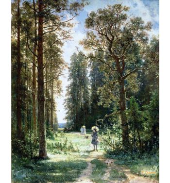 The Path Through The Woods 1880
