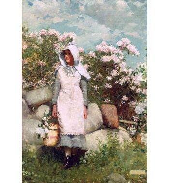 Girl And Laurel