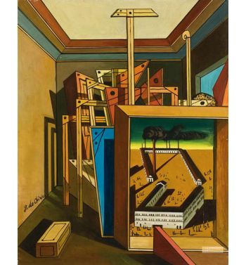 Interno Metafisico con Stabilimento