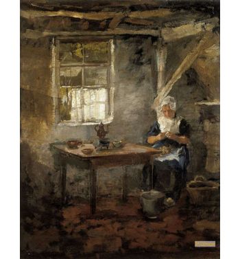 Woman In A Dutch Interior, 1899