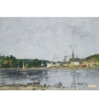 Caudebec En Caux Le Quai De La Seine