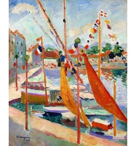 アンリ・マンガン（Henri Manguin） - 絵画 洋画 複製画 - ポスト