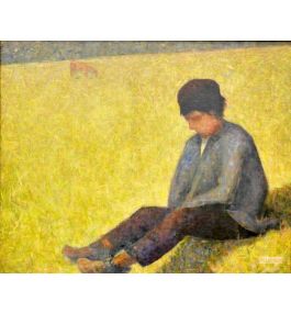 ジョルジュ・スラ（Georges Seurat） - キャンバス絵画複製 - 点描画