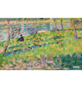 ジョルジュ・スラ（Georges Seurat） - 手描きのキャンバス - 点描画