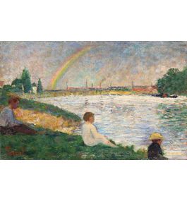 ジョルジュ・スラ（Georges Seurat） - 名作 油彩画 複製画 - 点描画