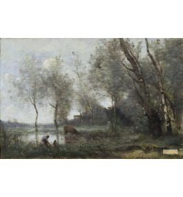 Jean Baptiste Camille Corot - Hand-Painted Art Reproductions - Realism ...