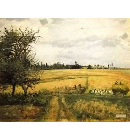カミーユ・ピサロ（Camille Pissarro） - 油絵の複製 - 印象派、現代