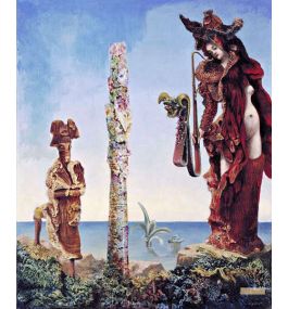 マックス・エルンスト（Max Ernst） - 名画 手書き-キャンバスの油絵