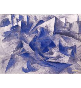 ウンベルト・ボッチョーニ（Umberto Boccioni） - 人気の名画 複製画