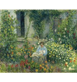 カミーユ・ピサロ（Camille Pissarro） - キャンバスに有名なアクリル